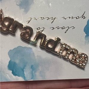 Keep Collective- Keep It Grandma Charm Rose Gold Pave NWT